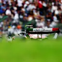 SUZUKA, JAPAN - SEPTEMBER 22: Zhou Guanyu of China driving the (24) Alfa Romeo F1 C43 Ferrari on track during practice ahead of the F1 Grand Prix of Japan at Suzuka International Racing Course on September 22, 2023 in Suzuka, Japan. (Photo by Mark Thompson/Getty Images)