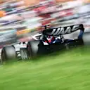 SUZUKA, JAPAN - SEPTEMBER 23: Kevin Magnussen of Denmark driving the (20) Haas F1 VF-23 Ferrari on track during final practice ahead of the F1 Grand Prix of Japan at Suzuka International Racing Course on September 23, 2023 in Suzuka, Japan. (Photo by Clive Rose/Getty Images)