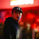 LAS VEGAS, NEVADA - NOVEMBER 16: Zhou Guanyu of China and Alfa Romeo F1 walks in the Paddock prior