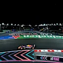 LAS VEGAS, NEVADA - NOVEMBER 17: Max Verstappen of the Netherlands driving the (1) Oracle Red Bull