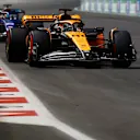LAS VEGAS, NEVADA - NOVEMBER 17: Oscar Piastri of Australia driving the (81) McLaren MCL60 Mercedes