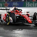 LAS VEGAS, NEVADA - NOVEMBER 17: Charles Leclerc of Monaco driving the (16) Ferrari SF-23 on track