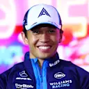 LAS VEGAS, NEVADA - NOVEMBER 15: Alexander Albon of Thailand and Williams reacts in the Drivers