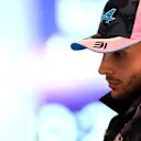 LAS VEGAS, NEVADA - NOVEMBER 17: Esteban Ocon of France and Alpine F1 looks on prior to final practice ahead of the F1 Grand Prix of Las Vegas at Las Vegas Strip Circuit on November 17, 2023 in Las Vegas, Nevada. (Photo by Dan Istitene/Getty Images)
