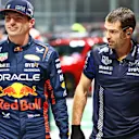 LAS VEGAS, NEVADA - NOVEMBER 18: Third placed qualifier Max Verstappen of the Netherlands and Oracle Red Bull Racing looks on in parc ferme during qualifying ahead of the F1 Grand Prix of Las Vegas at Las Vegas Strip Circuit on November 18, 2023 in Las Vegas, Nevada. (Photo by Mark Thompson/Getty Images)