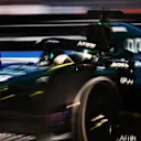 MEXICO CITY, MEXICO - OCTOBER 29: Lance Stroll of Canada driving the (18) Aston Martin AMR23 Mercedes on track during the F1 Grand Prix of Mexico at Autodromo Hermanos Rodriguez on October 29, 2023 in Mexico City, Mexico. (Photo by Jared C. Tilton/Getty Images)