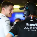 MEXICO CITY, MEXICO - OCTOBER 27: Jack Doohan of Australia and Alpine F1 talks with an Alpine F1 team member in the garage  during practice ahead of the F1 Grand Prix of Mexico at Autodromo Hermanos Rodriguez on October 27, 2023 in Mexico City, Mexico. (Photo by Dan Istitene - Formula 1/Formula 1 via Getty Images)