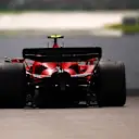 MEXICO CITY, MEXICO - OCTOBER 27: Carlos Sainz of Spain driving (55) the Ferrari SF-23 on track  during practice ahead of the F1 Grand Prix of Mexico at Autodromo Hermanos Rodriguez on October 27, 2023 in Mexico City, Mexico. (Photo by Jared C. Tilton/Getty Images)