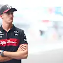 MEXICO CITY, MEXICO - OCTOBER 27: Theo Pourchaire of France and Alfa Romeo F1 looks on in the Pitlane  during practice ahead of the F1 Grand Prix of Mexico at Autodromo Hermanos Rodriguez on October 27, 2023 in Mexico City, Mexico. (Photo by Dan Istitene - Formula 1/Formula 1 via Getty Images)