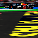 MEXICO CITY, MEXICO - OCTOBER 27: Max Verstappen of the Netherlands driving the (1) Oracle Red Bull Racing RB19 on track during practice ahead of the F1 Grand Prix of Mexico at Autodromo Hermanos Rodriguez on October 27, 2023 in Mexico City, Mexico. (Photo by Mark Thompson/Getty Images)