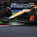MEXICO CITY, MEXICO - OCTOBER 27: Oscar Piastri of Australia driving the (81) McLaren MCL60 Mercedes on track during practice ahead of the F1 Grand Prix of Mexico at Autodromo Hermanos Rodriguez on October 27, 2023 in Mexico City, Mexico. (Photo by Mark Thompson/Getty Images)