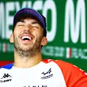 MEXICO CITY, MEXICO - OCTOBER 26: Pierre Gasly of France and Alpine F1 attends the Drivers Press Conference during previews ahead of the F1 Grand Prix of Mexico at Autodromo Hermanos Rodriguez on October 26, 2023 in Mexico City, Mexico. (Photo by Dan Istitene/Getty Images)