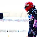 MEXICO CITY, MEXICO - OCTOBER 28: Sixteenth placed qualifier Esteban Ocon of France and Alpine F1 walks in the Pitlane during qualifying ahead of the F1 Grand Prix of Mexico at Autodromo Hermanos Rodriguez on October 28, 2023 in Mexico City, Mexico. (Photo by Mark Thompson/Getty Images)