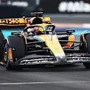 MIAMI, FLORIDA - MAY 07: Oscar Piastri of Australia driving the (81) McLaren MCL60 Mercedes on track during the F1 Grand Prix of Miami at Miami International Autodrome on May 07, 2023 in Miami, Florida. (Photo by Mark Thompson/Getty Images)