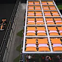 MIAMI, FLORIDA - MAY 05: Oscar Piastri of Australia driving the (81) McLaren MCL60 Mercedes on track during practice ahead of the F1 Grand Prix of Miami at Miami International Autodrome on May 05, 2023 in Miami, Florida. (Photo by Clive Mason - Formula 1/Formula 1 via Getty Images)