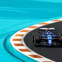 MIAMI, FLORIDA - MAY 05:  Alexander Albon of Thailand driving the (23) Williams FW45 Mercedeson track during practice ahead of the F1 Grand Prix of Miami at Miami International Autodrome on May 05, 2023 in Miami, Florida. (Photo by Chris Graythen/Getty Images)