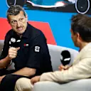 MIAMI, FLORIDA - MAY 05: Haas F1 Team Principal Guenther Steiner attends the Team Principals Press Conference during practice ahead of the F1 Grand Prix of Miami at Miami International Autodrome on May 05, 2023 in Miami, Florida. (Photo by Jared C. Tilton/Getty Images)