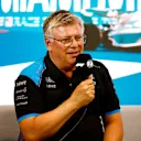 MIAMI, FLORIDA - MAY 05: Otmar Szafnauer, Team Principal of Alpine F1 attends the Team Principals Press Conference during practice ahead of the F1 Grand Prix of Miami at Miami International Autodrome on May 05, 2023 in Miami, Florida. (Photo by Jared C. Tilton/Getty Images)