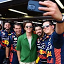 Selfies with the Red Bull mechanics in Monaco 2023