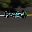 MONTE-CARLO, MONACO - MAY 26: Fernando Alonso of Spain driving the (14) Aston Martin AMR23 Mercedes on track during practice ahead of the F1 Grand Prix of Monaco at Circuit de Monaco on May 26, 2023 in Monte-Carlo, Monaco. (Photo by Ryan Pierse/Getty Images)