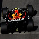 MONTE-CARLO, MONACO - MAY 26: Sergio Perez of Mexico driving the (11) Oracle Red Bull Racing RB19 on track during practice ahead of the F1 Grand Prix of Monaco at Circuit de Monaco on May 26, 2023 in Monte-Carlo, Monaco. (Photo by Bryn Lennon - Formula 1/Formula 1 via Getty Images)