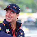 MONTE-CARLO, MONACO - MAY 25: Sergio Perez of Mexico and Oracle Red Bull Racing looks on in the Paddock during previews ahead of the F1 Grand Prix of Monaco at Circuit de Monaco on May 25, 2023 in Monte-Carlo, Monaco. (Photo by Mark Thompson/Getty Images)