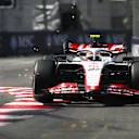 MONTE-CARLO, MONACO - MAY 27: Nico Hulkenberg of Germany driving the (27) Haas F1 VF-23 Ferrari on track during qualifying ahead of the F1 Grand Prix of Monaco at Circuit de Monaco on May 27, 2023 in Monte-Carlo, Monaco. (Photo by Peter Fox/Getty Images)