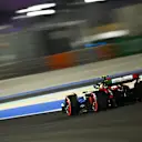 LUSAIL CITY, QATAR - OCTOBER 06: Zhou Guanyu of China driving the (24) Alfa Romeo F1 C43 Ferrari on track during practice ahead of the F1 Grand Prix of Qatar at Lusail International Circuit on October 06, 2023 in Lusail City, Qatar. (Photo by Clive Mason - Formula 1/Formula 1 via Getty Images)