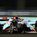 LUSAIL CITY, QATAR - OCTOBER 06: Logan Sargeant of United States driving the (2) Williams FW45 Mercedes on track during qualifying ahead of the F1 Grand Prix of Qatar at Lusail International Circuit on October 06, 2023 in Lusail City, Qatar. (Photo by Clive Mason - Formula 1/Formula 1 via Getty Images)