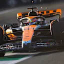 JEDDAH, SAUDI ARABIA - MARCH 17: Oscar Piastri of Australia driving the (81) McLaren MCL60 Mercedes on track during practice ahead of the F1 Grand Prix of Saudi Arabia at Jeddah Corniche Circuit on March 17, 2023 in Jeddah, Saudi Arabia. (Photo by Mark Thompson/Getty Images)