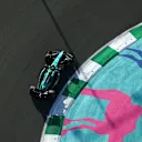 JEDDAH, SAUDI ARABIA - MARCH 17: Fernando Alonso of Spain driving the (14) Aston Martin AMR23 Mercedes on track during practice ahead of the F1 Grand Prix of Saudi Arabia at Jeddah Corniche Circuit on March 17, 2023 in Jeddah, Saudi Arabia. (Photo by Bryn Lennon - Formula 1/Formula 1 via Getty Images)