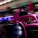 JEDDAH, SAUDI ARABIA - MARCH 18: Esteban Ocon of France driving the (31) Alpine F1 A523 Renault in the Pitlane during qualifying ahead of the F1 Grand Prix of Saudi Arabia at Jeddah Corniche Circuit on March 18, 2023 in Jeddah, Saudi Arabia. (Photo by Mario Renzi - Formula 1/Formula 1 via Getty Images)