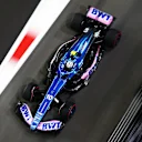 SINGAPORE, SINGAPORE - SEPTEMBER 17: Pierre Gasly of France driving the (10) Alpine F1 A523 Renault on his way to the grid prior to the F1 Grand Prix of Singapore at Marina Bay Street Circuit on September 17, 2023 in Singapore, Singapore. (Photo by Bryn Lennon - Formula 1/Formula 1 via Getty Images)