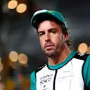 SINGAPORE, SINGAPORE - SEPTEMBER 17: Fernando Alonso of Spain and Aston Martin F1 Team looks on from the grid prior to the F1 Grand Prix of Singapore at Marina Bay Street Circuit on September 17, 2023 in Singapore, Singapore. (Photo by Dan Istitene - Formula 1/Formula 1 via Getty Images)
