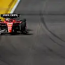 SINGAPORE, SINGAPORE - SEPTEMBER 17: Charles Leclerc of Monaco driving the (16) Ferrari SF-23 on track during the F1 Grand Prix of Singapore at Marina Bay Street Circuit on September 17, 2023 in Singapore, Singapore. (Photo by Rudy Carezzevoli/Getty Images)
