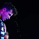 SINGAPORE, SINGAPORE - SEPTEMBER 17: Second placed Lando Norris of Great Britain and McLaren celebrates on the podium during the F1 Grand Prix of Singapore at Marina Bay Street Circuit on September 17, 2023 in Singapore, Singapore. (Photo by Dan Istitene - Formula 1/Formula 1 via Getty Images)