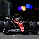 SINGAPORE, SINGAPORE - SEPTEMBER 17: Zhou Guanyu of China driving the (24) Alfa Romeo F1 C43 Ferrari on track during the F1 Grand Prix of Singapore at Marina Bay Street Circuit on September 17, 2023 in Singapore, Singapore. (Photo by Mark Thompson/Getty Images)