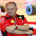 BARCELONA, SPAIN - JUNE 02: Ferrari Team Principal Frederic Vasseur attend s during practice ahead of the F1 Grand Prix of Spain at Circuit de Barcelona-Catalunya on June 02, 2023 in Barcelona, Spain. (Photo by Dan Istitene/Getty Images)