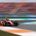 ZANDVOORT, NETHERLANDS - AUGUST 27: Carlos Sainz of Spain driving (55) the Ferrari SF-23 on track during the F1 Grand Prix of The Netherlands at Circuit Zandvoort on August 27, 2023 in Zandvoort, Netherlands. (Photo by Dean Mouhtaropoulos/Getty Images)C
