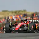 ZANDVOORT, NETHERLANDS - AUGUST 25: Carlos Sainz of Spain driving (55) the Ferrari SF-23 on track during practice ahead of the F1 Grand Prix of The Netherlands at Circuit Zandvoort on August 25, 2023 in Zandvoort, Netherlands. (Photo by Lars Baron/Getty Images)