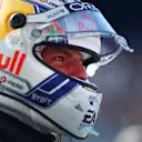 ZANDVOORT, NETHERLANDS - AUGUST 26: Pole position qualifier Max Verstappen of the Netherlands and Oracle Red Bull Racing celebrates in parc ferme during qualifying ahead of the F1 Grand Prix of The Netherlands at Circuit Zandvoort on August 26, 2023 in Zandvoort, Netherlands. (Photo by Dan Istitene - Formula 1/Formula 1 via Getty Images)