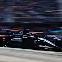 AUSTIN, TEXAS - OCTOBER 20: George Russell of Great Britain driving the (63) Mercedes AMG Petronas F1 Team W14 on track during practice ahead of the F1 Grand Prix of United States at Circuit of The Americas on October 20, 2023 in Austin, Texas. (Photo by Mark Thompson/Getty Images)
