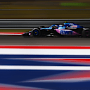 AUSTIN, TEXAS - OCTOBER 20: Pierre Gasly of France driving the (10) Alpine F1 A523 Renault on track during practice ahead of the F1 Grand Prix of United States at Circuit of The Americas on October 20, 2023 in Austin, Texas. (Photo by Clive Mason - Formula 1/Formula 1 via Getty Images)