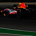 AUSTIN, TEXAS - OCTOBER 20: Max Verstappen of the Netherlands driving the (1) Oracle Red Bull Racing RB19 on track during practice ahead of the F1 Grand Prix of United States at Circuit of The Americas on October 20, 2023 in Austin, Texas. (Photo by Clive Mason - Formula 1/Formula 1 via Getty Images)