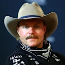 AUSTIN, TEXAS - OCTOBER 19: Valtteri Bottas of Finland and Alfa Romeo F1 attends the Drivers Press Conference during previews ahead of the F1 Grand Prix of United States at Circuit of The Americas on October 19, 2023 in Austin, Texas. (Photo by Dan Istitene/Getty Images)