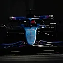 Jack Doohan has another go in the Alpine out in Abu Dhabi