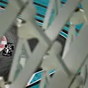 Newly-crowned F2 champion Theo Pourchaire drives the Alfa Romeo around the track