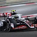 ABU DHABI, UNITED ARAB EMIRATES - DECEMBER 08: Nico Hulkenberg of Germany driving the (27) Haas F1 VF-24 Ferrari on track during the F1 Grand Prix of Abu Dhabi at Yas Marina Circuit on December 08, 2024 in Abu Dhabi, United Arab Emirates. (Photo by Joe Portlock/Getty Images)