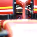 ABU DHABI, UNITED ARAB EMIRATES - DECEMBER 06: Arthur Leclerc of Monaco and Ferrari prepares to drive in the garage during practice ahead of the F1 Grand Prix of Abu Dhabi at Yas Marina Circuit on December 06, 2024 in Abu Dhabi, United Arab Emirates. (Photo by Bryn Lennon - Formula 1/Formula 1 via Getty Images)