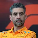 ABU DHABI, UNITED ARAB EMIRATES - DECEMBER 06: McLaren Team Principal Andrea Stella attends the Team Principals Press Conference during practice ahead of the F1 Grand Prix of Abu Dhabi at Yas Marina Circuit on December 06, 2024 in Abu Dhabi, United Arab Emirates. (Photo by Bryn Lennon/Getty Images)